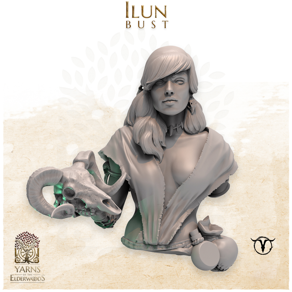 Ilun, bust