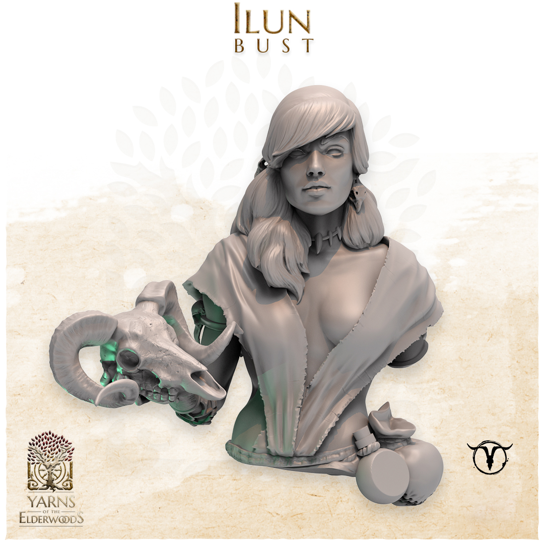 Ilun, bust