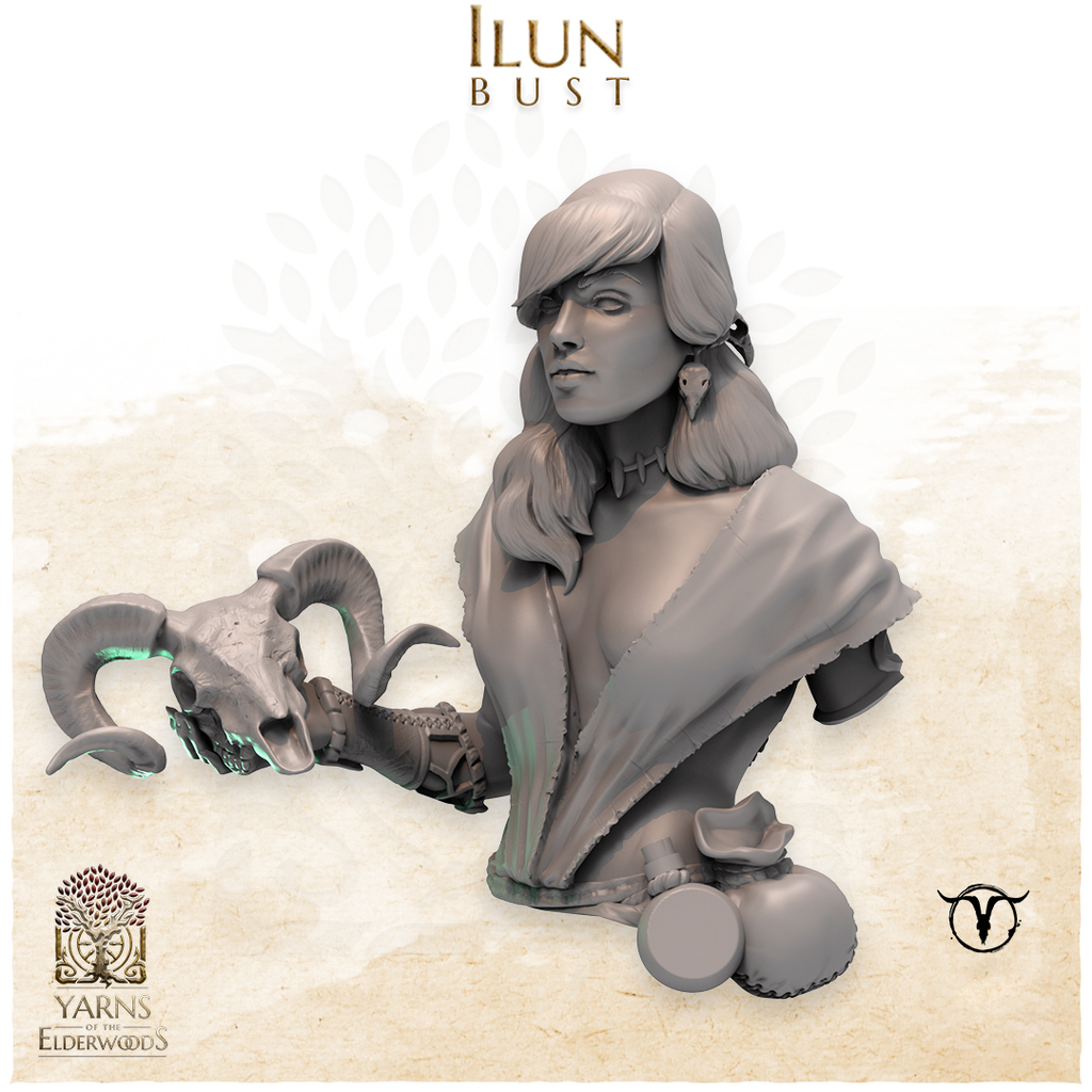 Ilun, bust
