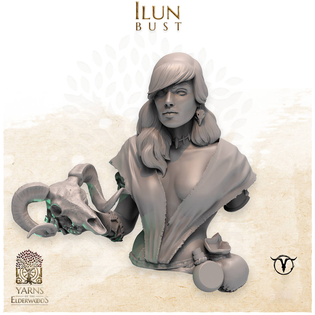 Ilun, bust