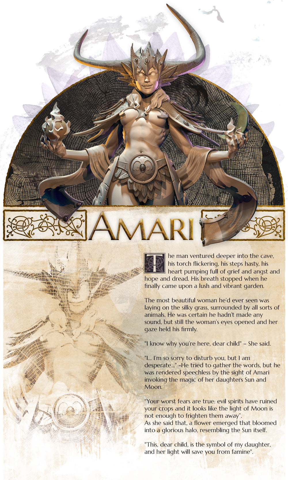 AMARI, Bust