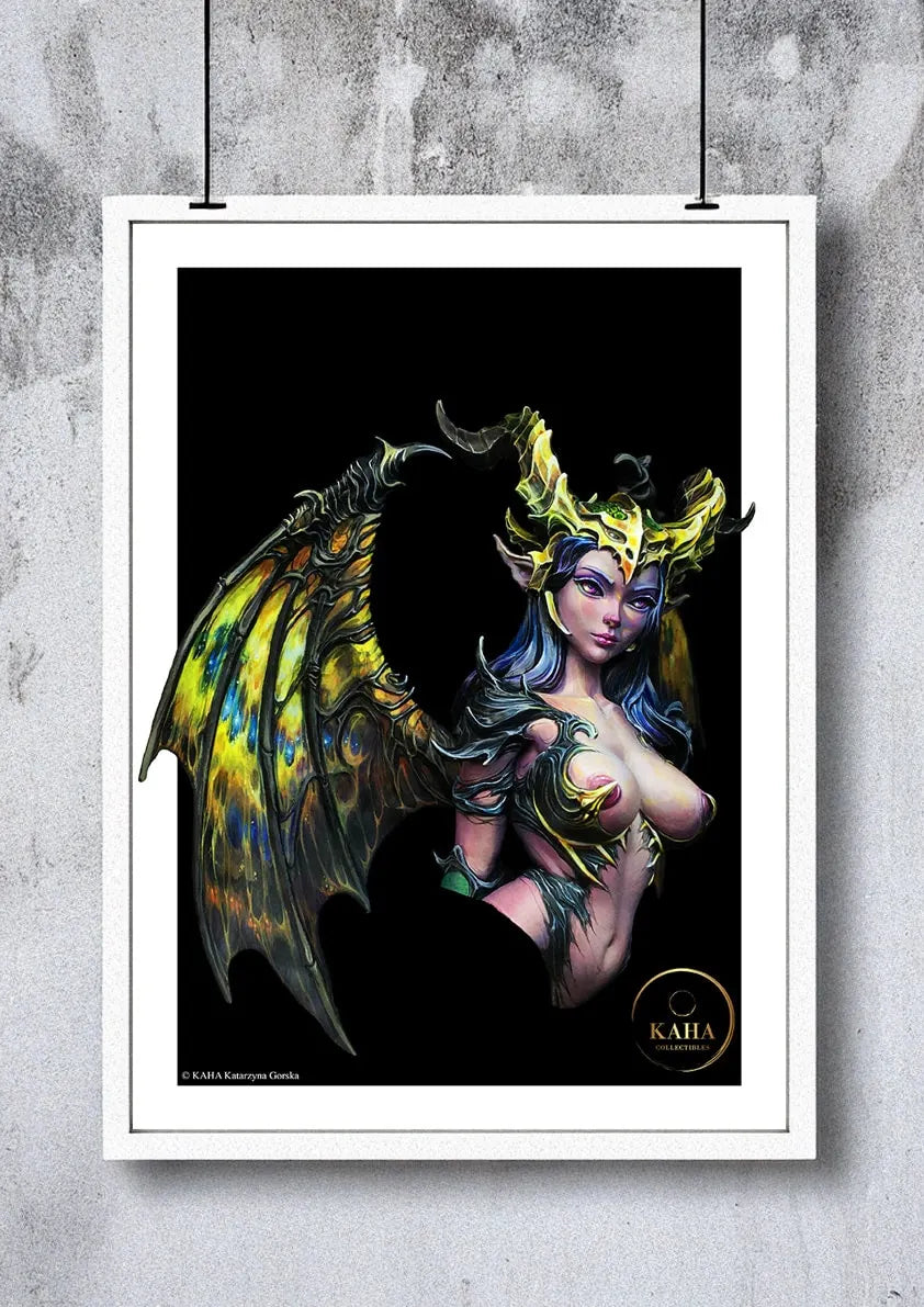 Adena 01 Vertical A3, Fine Art Print by KAHA Katarzyna Gorska