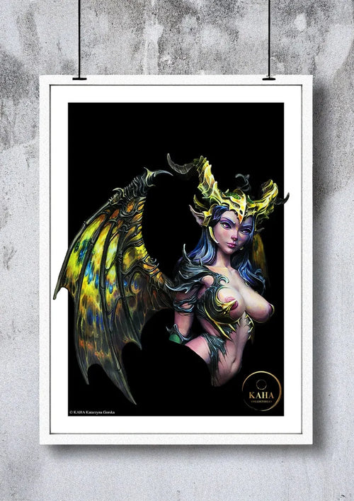 Adena 01 Vertical A3, Fine Art Print by KAHA Katarzyna Gorska