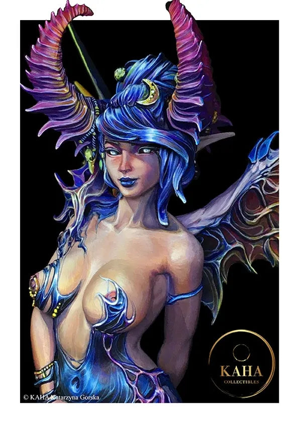 Datura 01 Vertical A4, Fine Art Print by KAHA Katarzyna Gorska