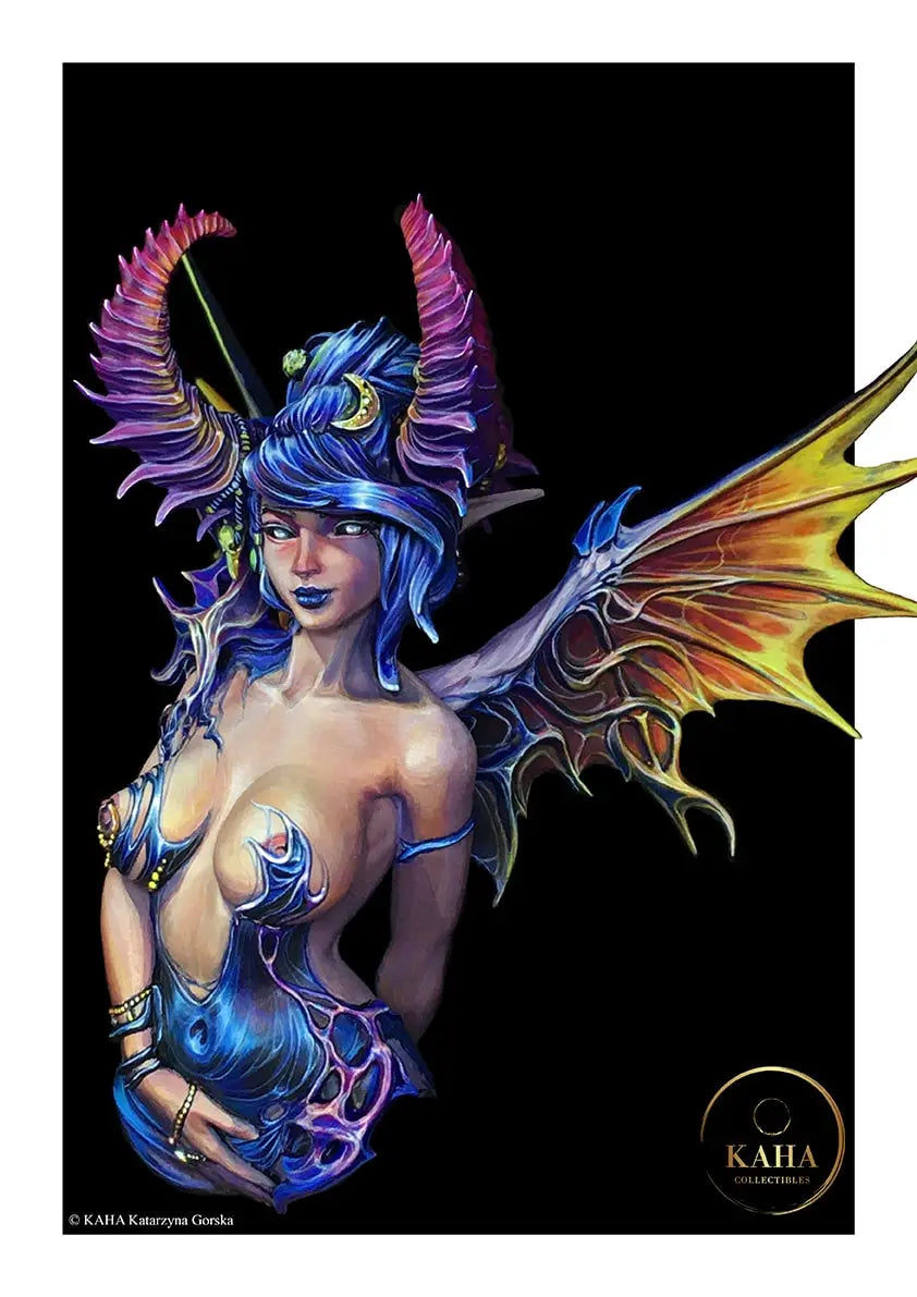 Datura 01 Vertical A3, Fine Art Print by KAHA Katarzyna Gorska