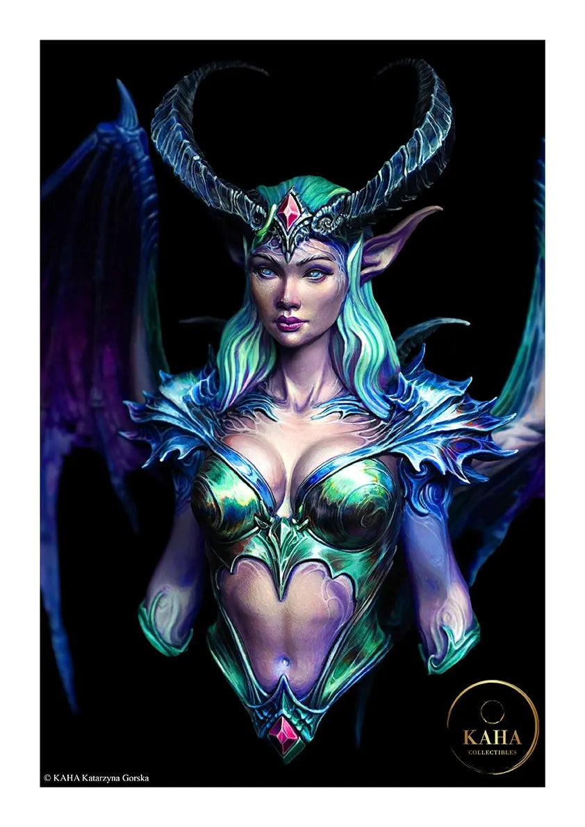 Melisa 01 Vertical A3, Fine Art Print by KAHA Katarzyna Gorska