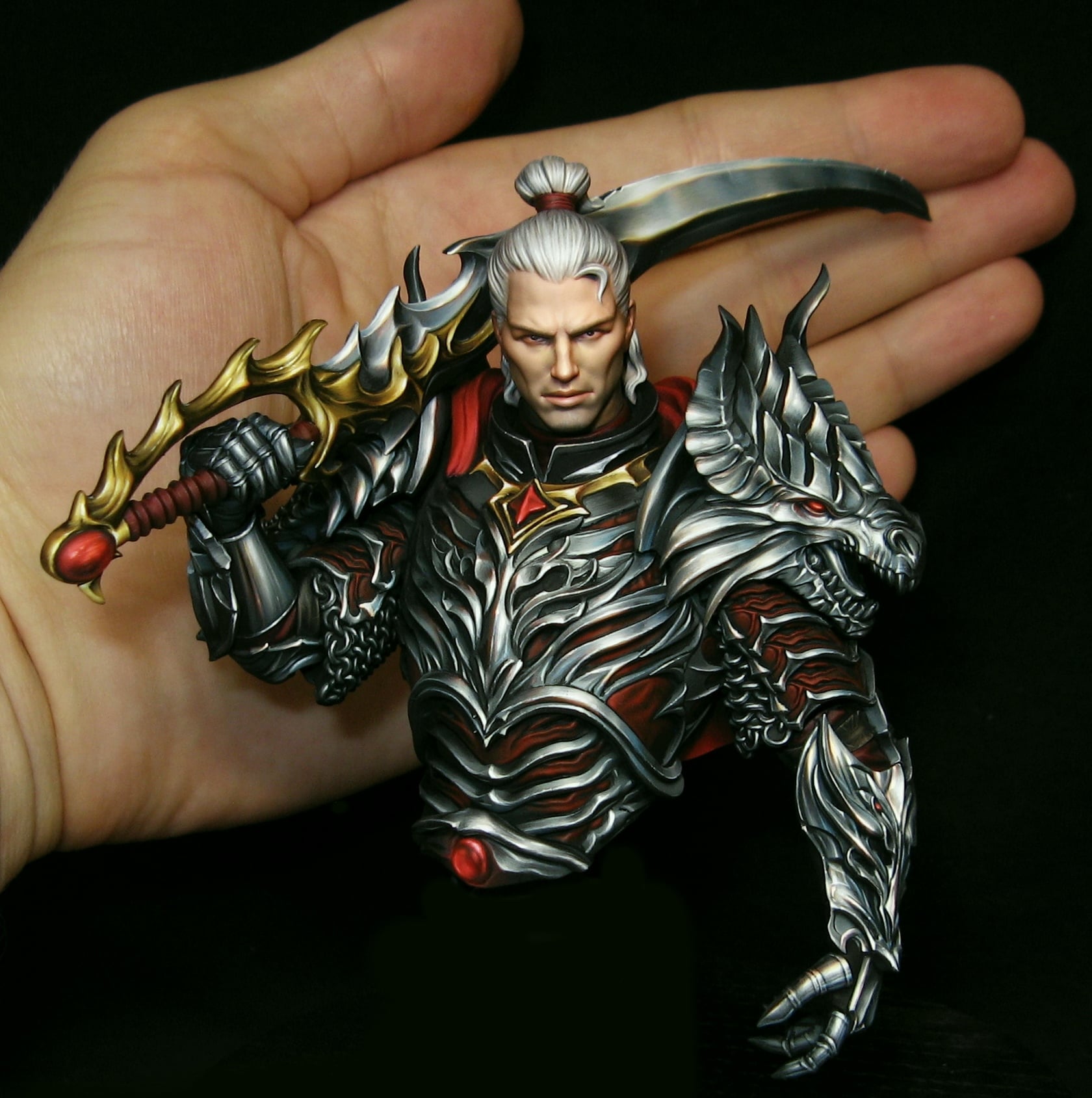 Malkareth, Dragon Conqueror Bust
