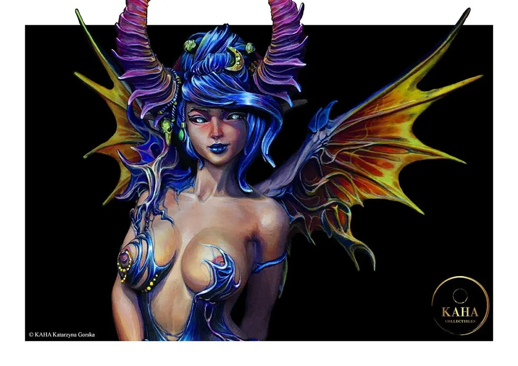 Datura 02 Horizontal A3, Fine Art Print by KAHA Katarzyna Gorska