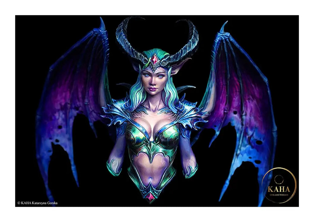 Melisa 02 Horizontal A3, Fine Art Print by KAHA Katarzyna Gorska