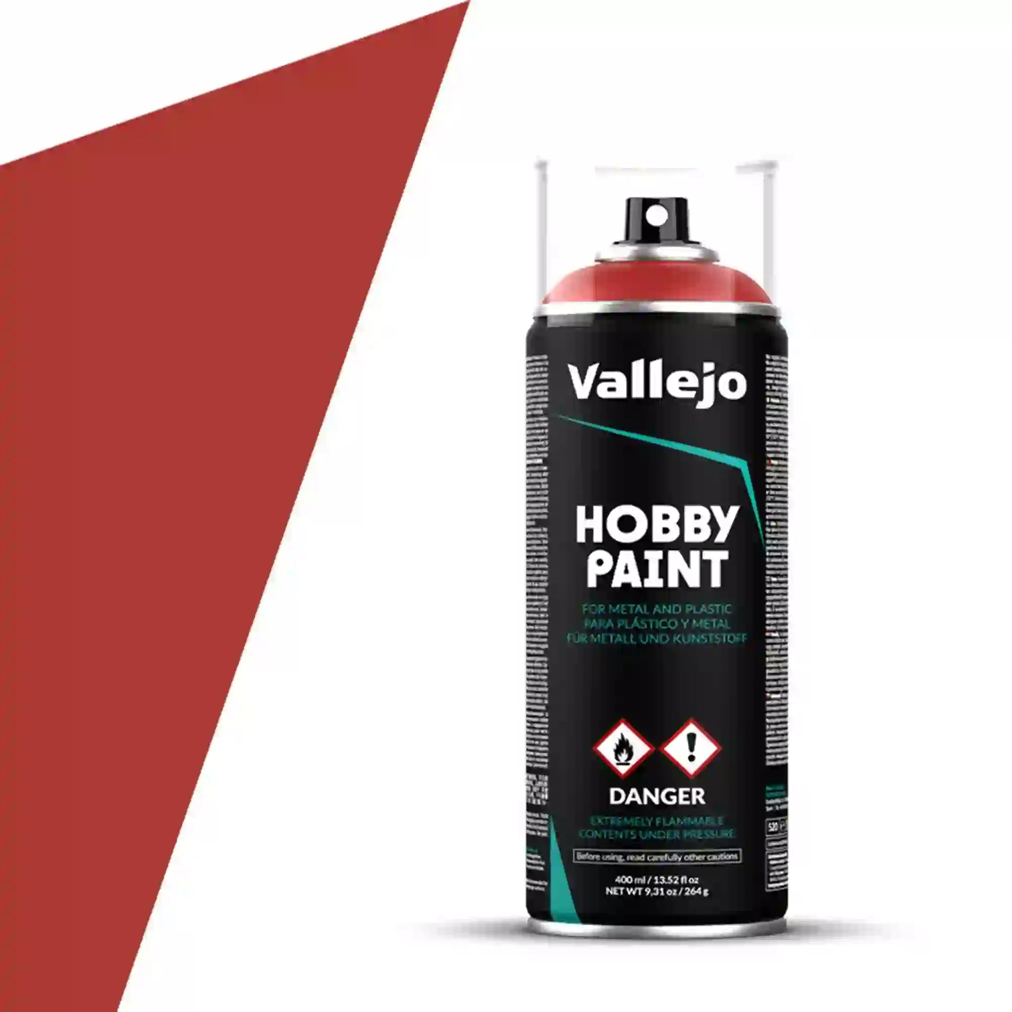 Scarlet Red Hobby Paint In Spray 016 - 400Ml.