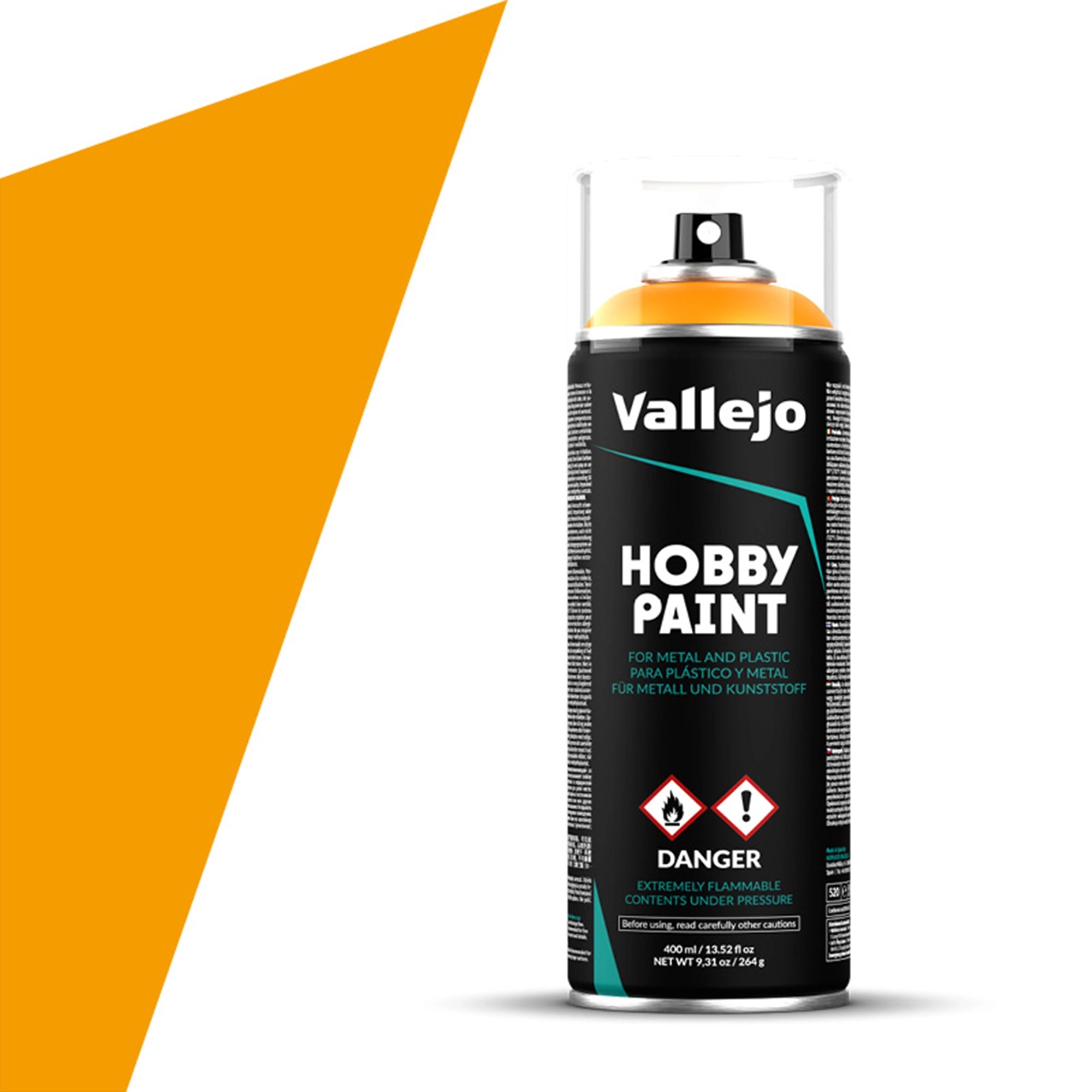 Sun Yellow Hobby Paint In Spray 018 - 400Ml.