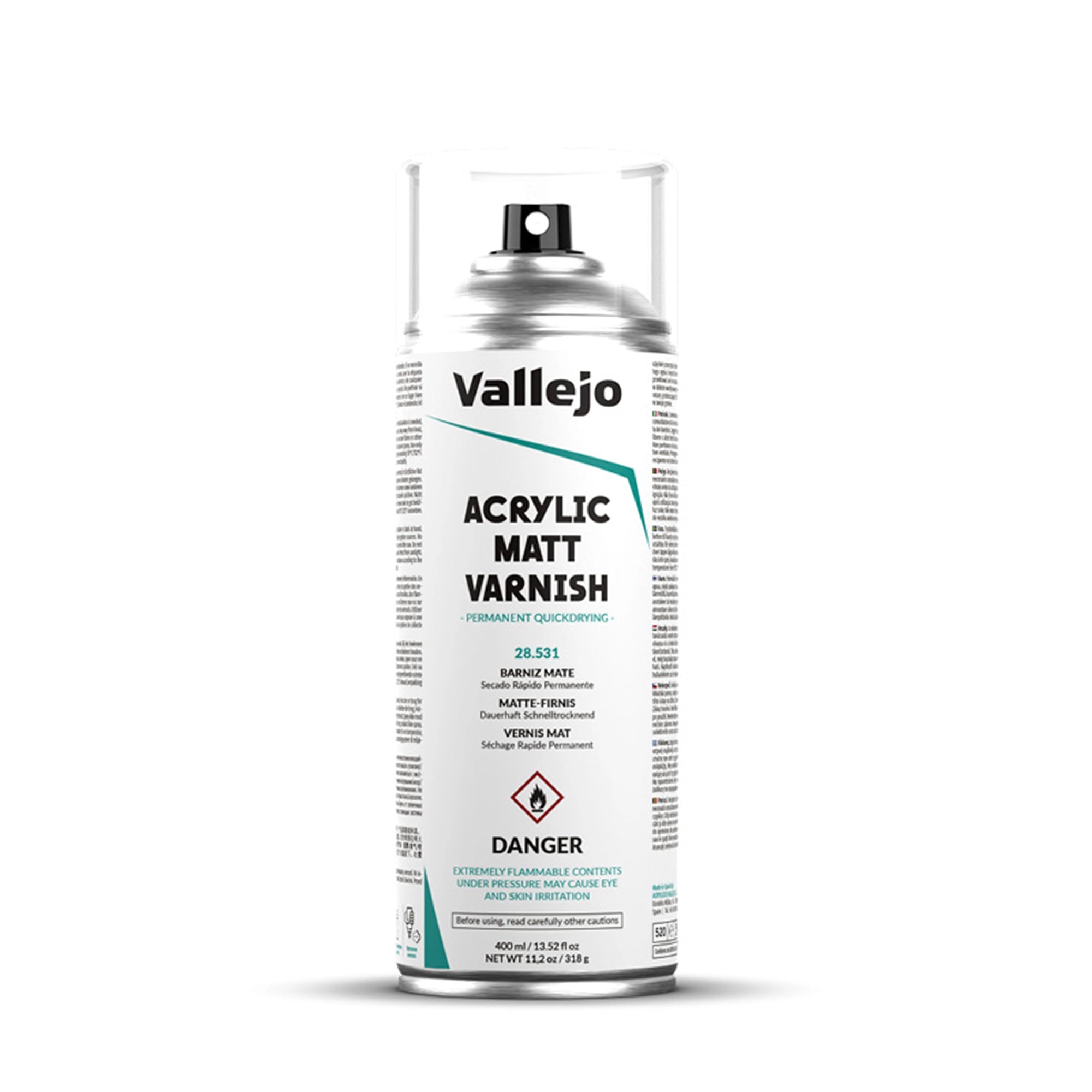 Aerosol Matt Varnish 531-400Ml.