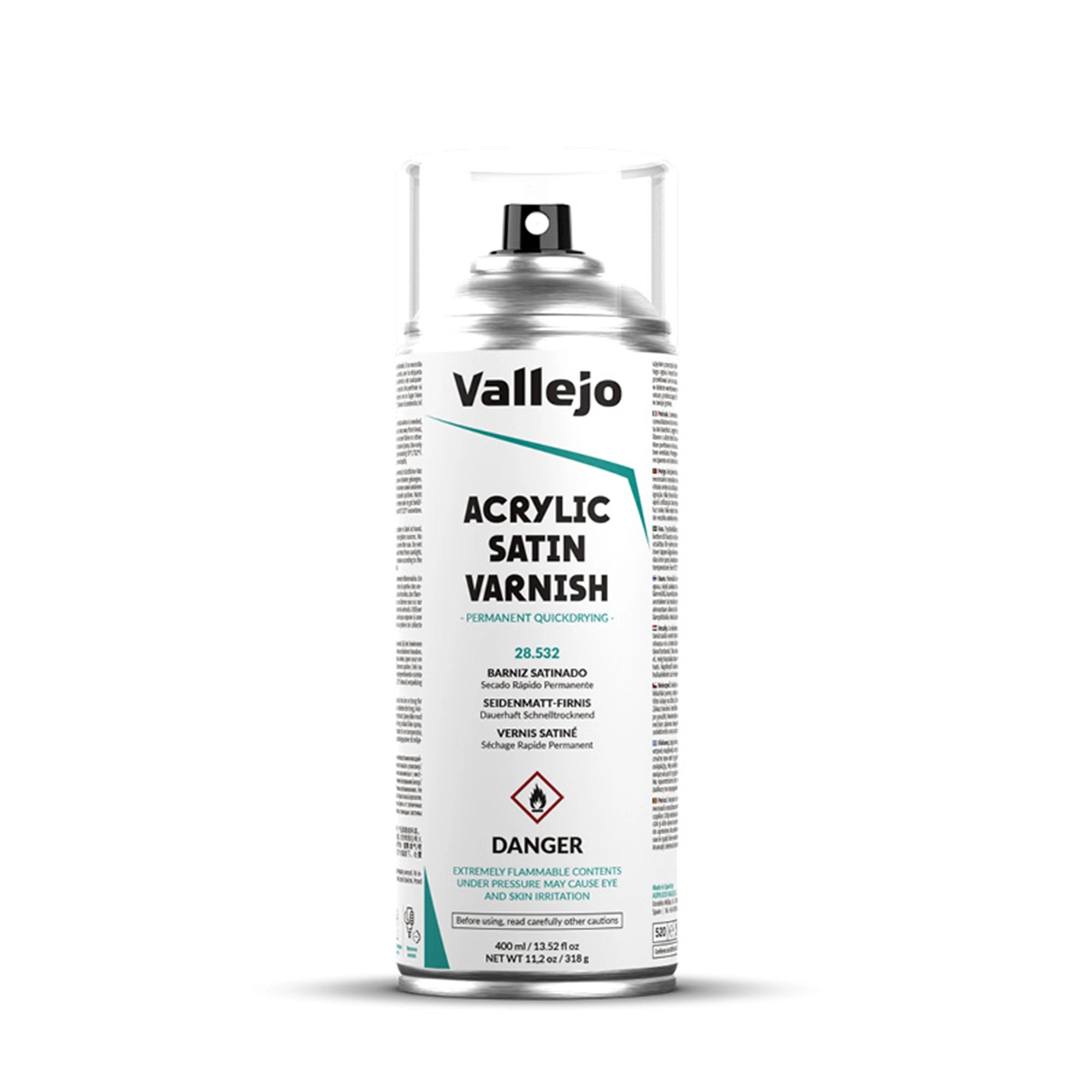 Aerosol Satin Varnish 532-400Ml.