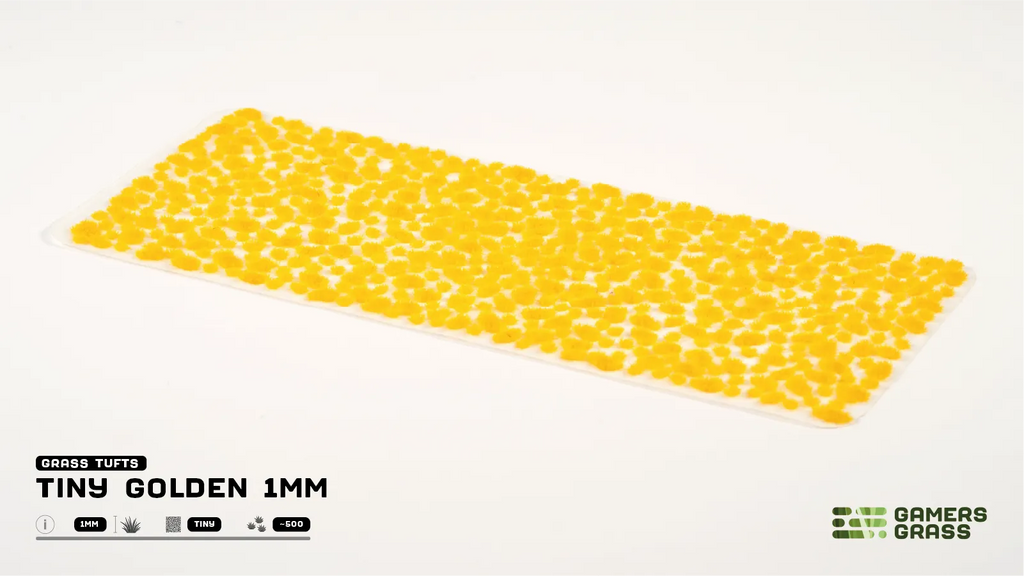 Gamers Grass Tiny Tufts - Golden 1mm