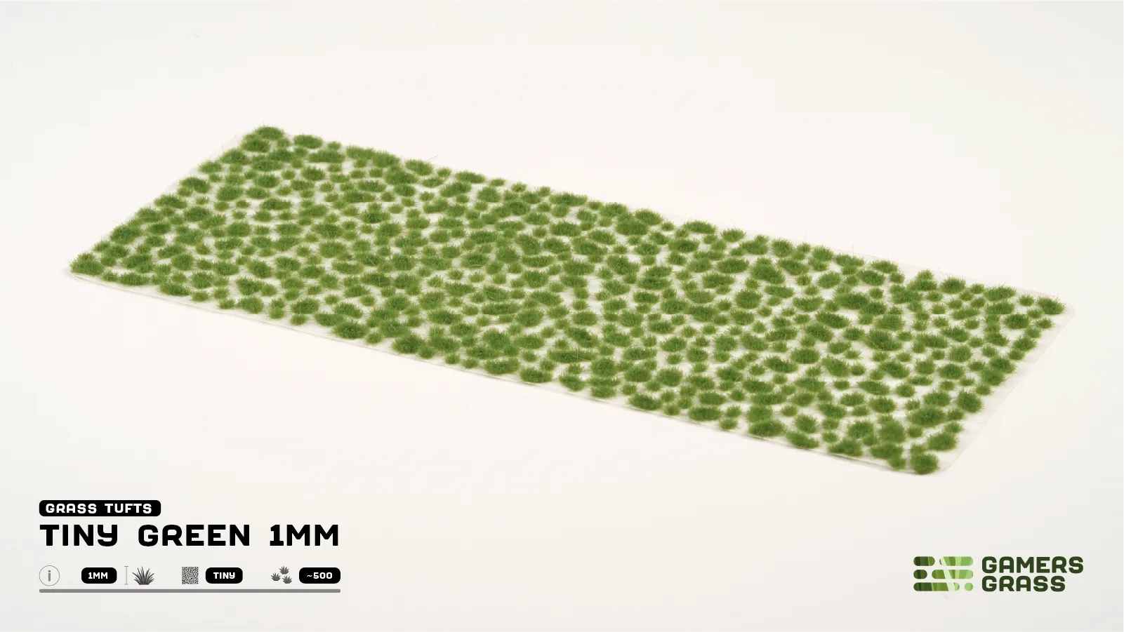 Gamers Grass Tiny Tufts - Green 1mm