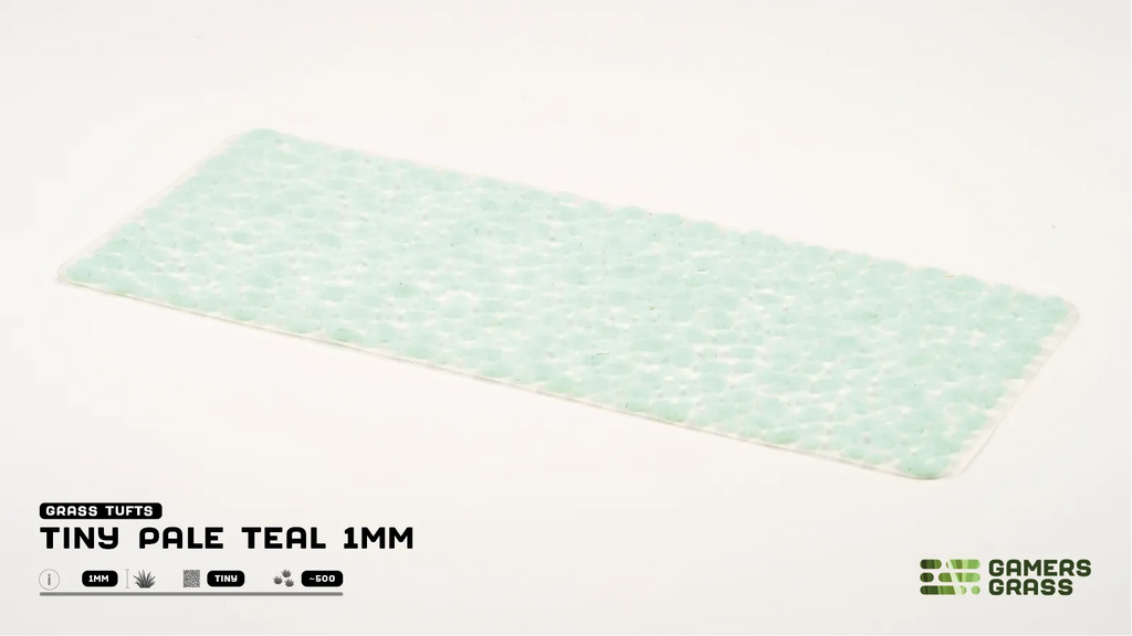 Gamers Grass Tiny Tufts - Pale Teal 1mm