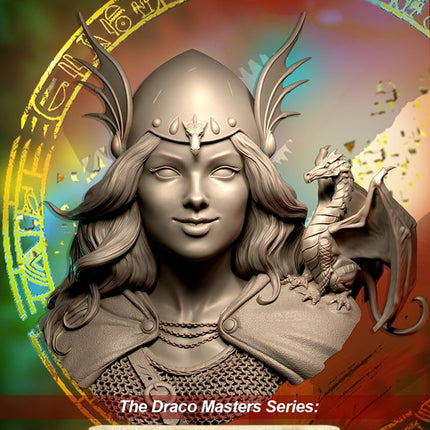 The Draco Masters: Lady Frey Drakkar & “Drakkie” Mini Bust