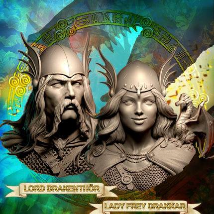 The Draco Masters Show Mini Busts Pack