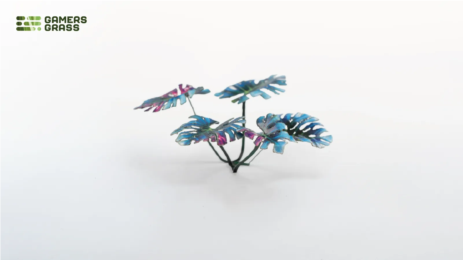 Gamers Grass Laser Plants - Alien Monstera