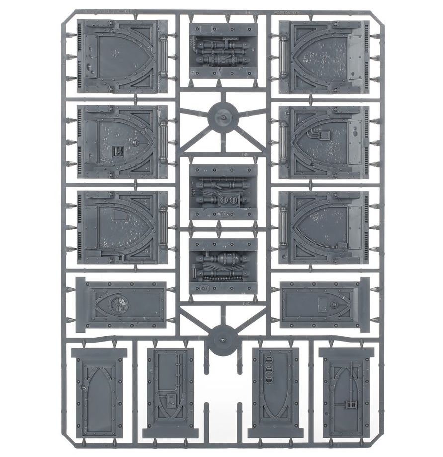 Necromunda Zone Mortalis Columns and Walls