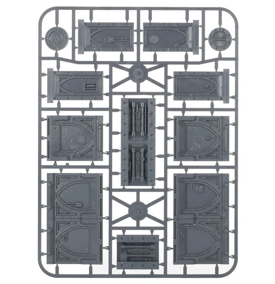 Necromunda Zone Mortalis Columns and Walls