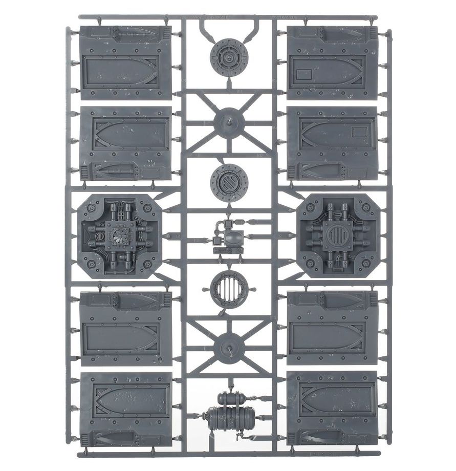 Necromunda Zone Mortalis Columns and Walls
