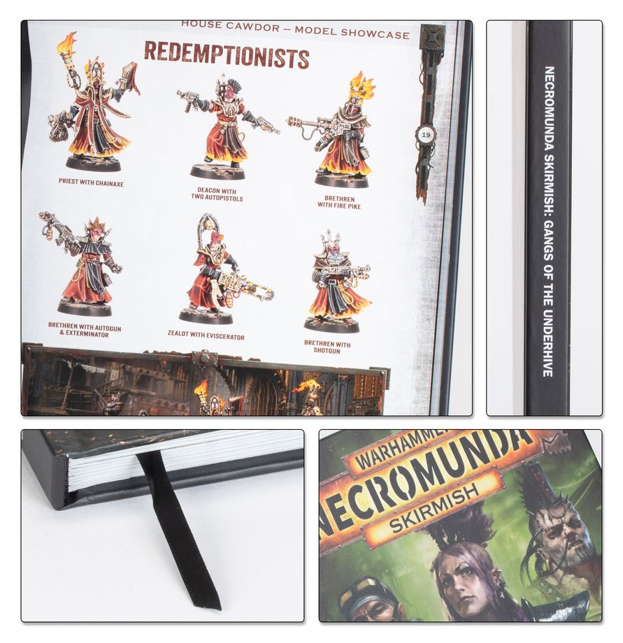 Warhammer Necromunda Skirmish - Gangs of the Underhive Book
