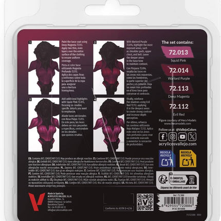 Magenta Color Set (4)