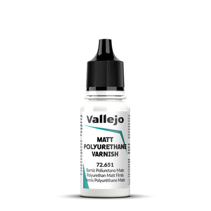 Vallejo Polyurethane Matt Varnish 651-18Ml.
