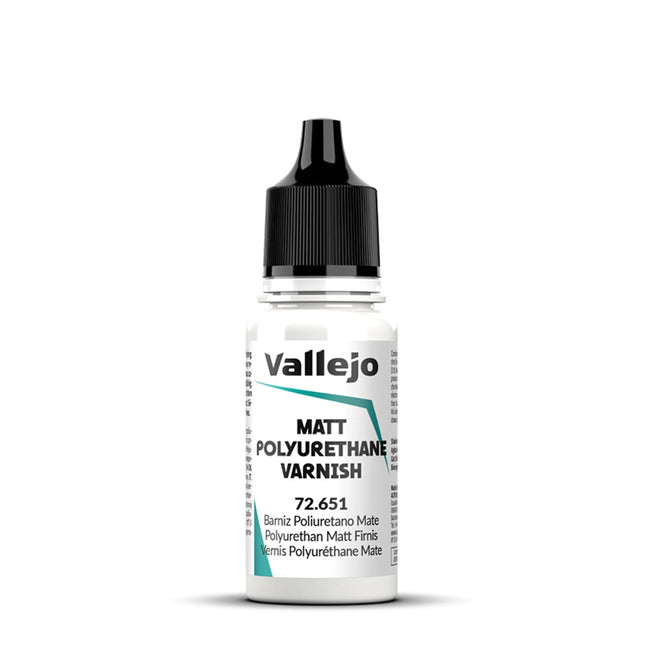 Vallejo Polyurethane Matt Varnish 651-18Ml.