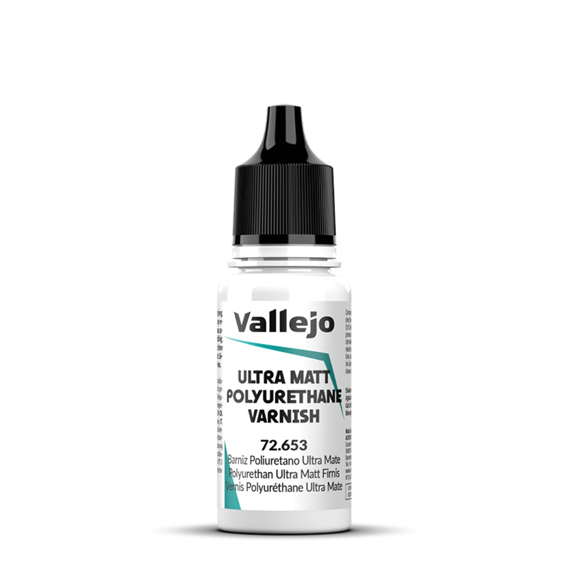 Vallejo Polyurethane Ultra Mate Varnish 653-18Ml.