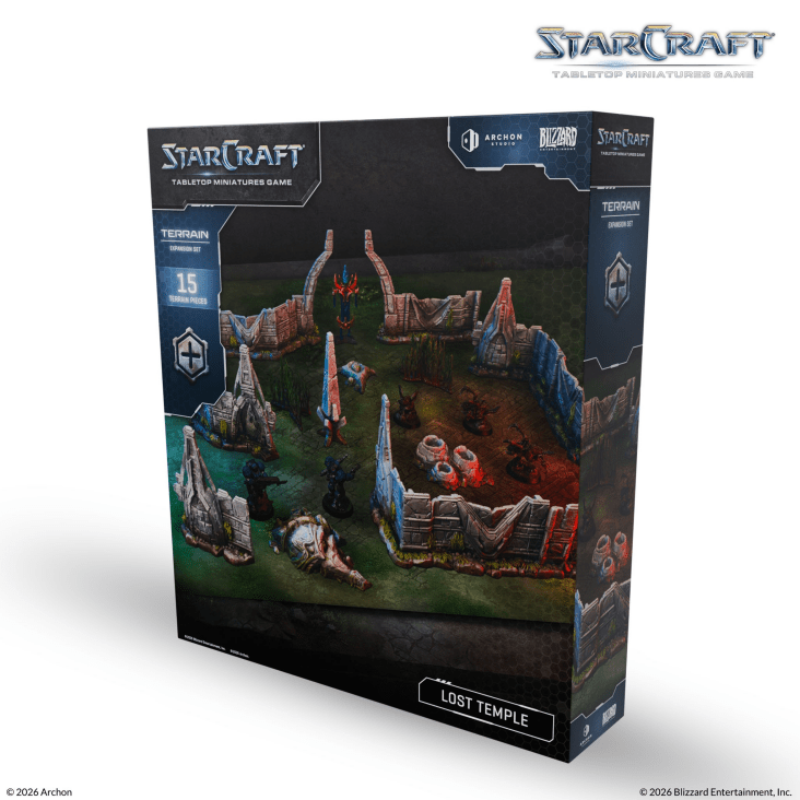 StarCraft TMG: Lost Temple Terrain Expansion Set