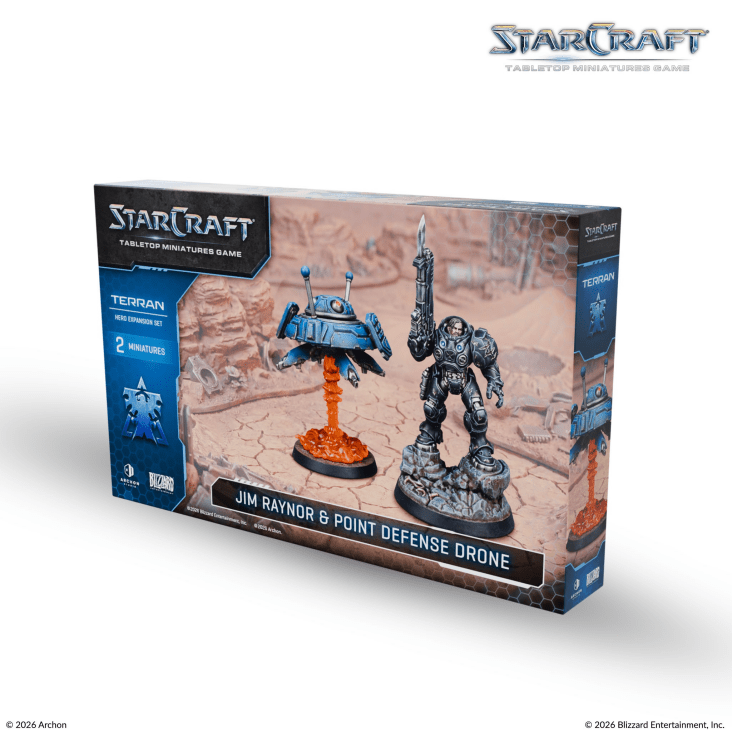 StarCraft TMG: Jim Raynor & Point Defense Drone Hero Expansion Set