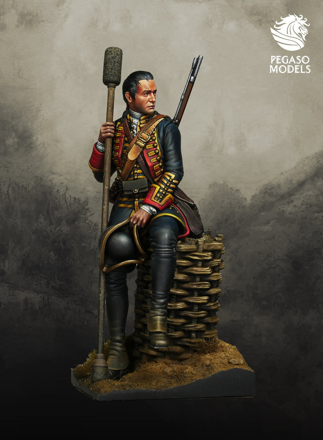 Private Gunner, Royal Regiment of Artillery, England, Minden 1759