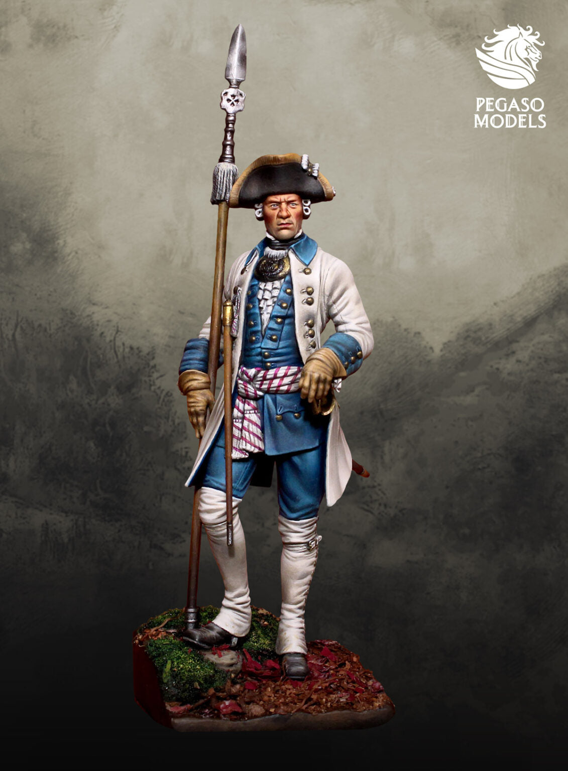Saxon Infantry Captain, Prinz Xavier Regiment, Minden 1759