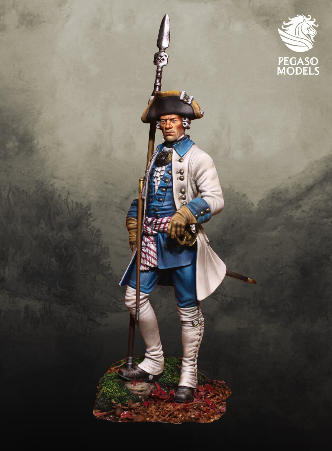 Saxon Infantry Captain, Prinz Xavier Regiment, Minden 1759