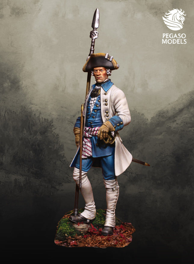 Saxon Infantry Captain, Prinz Xavier Regiment, Minden 1759