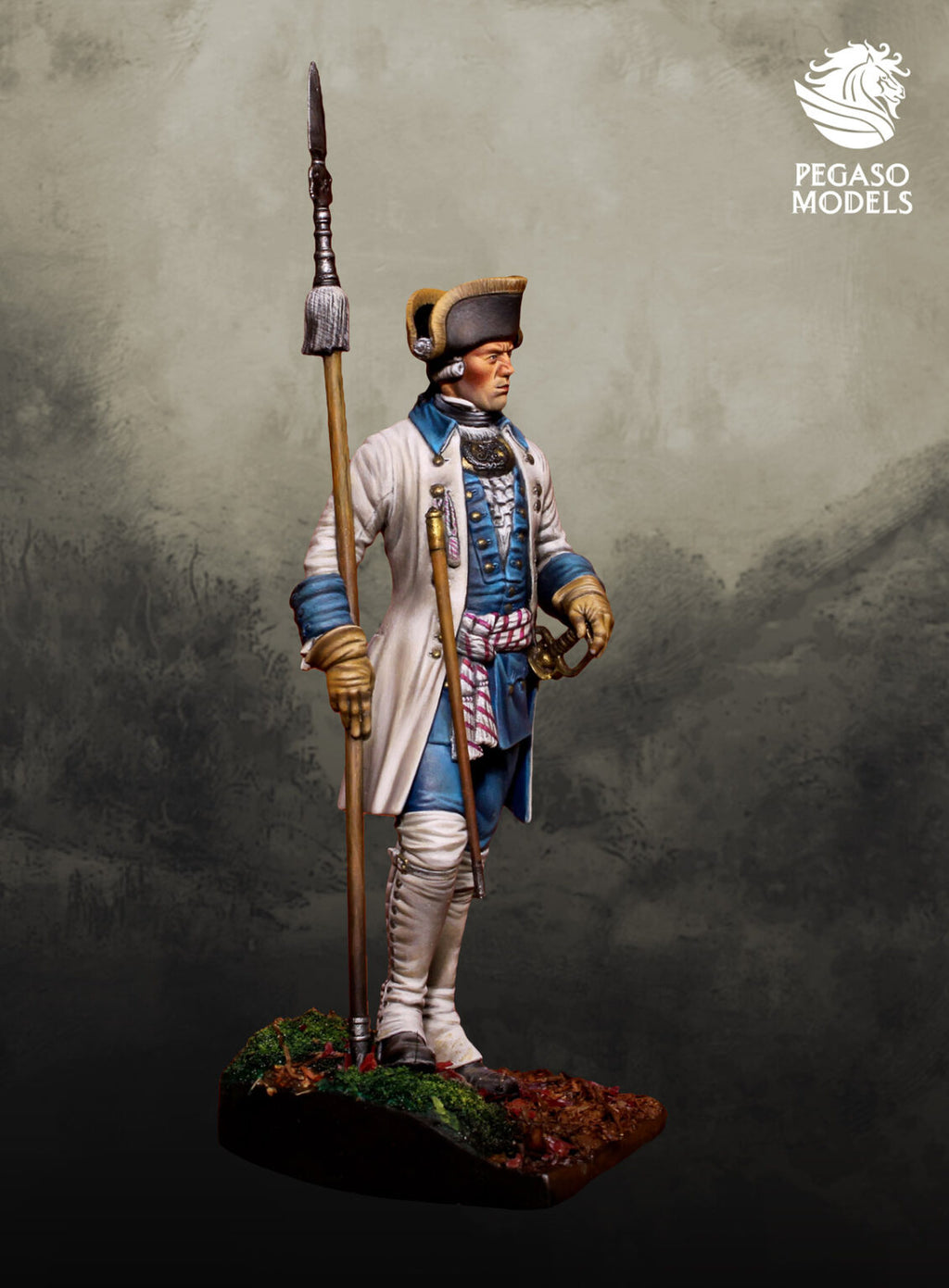 Saxon Infantry Captain, Prinz Xavier Regiment, Minden 1759