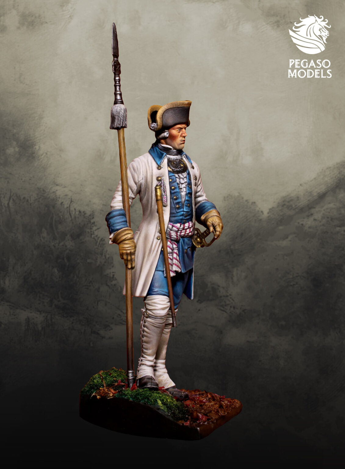 Saxon Infantry Captain, Prinz Xavier Regiment, Minden 1759