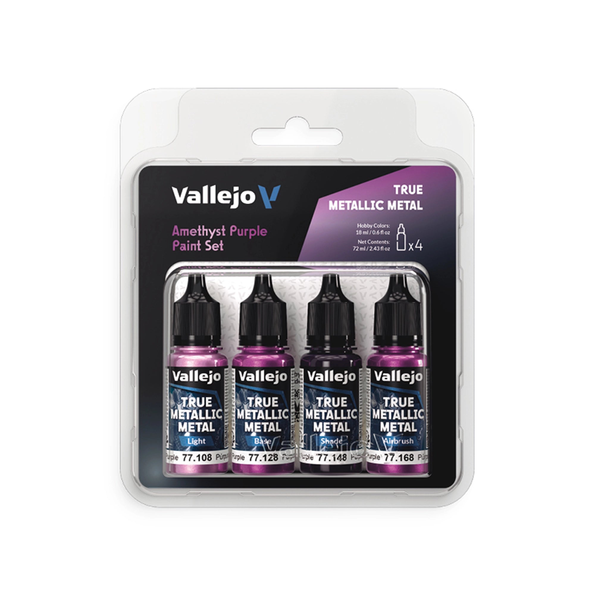Vallejo TMM Amethyst Purple Color Set