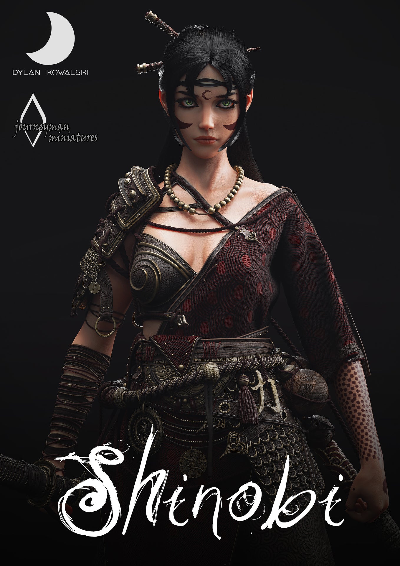 Shinobi 1:10 Bust