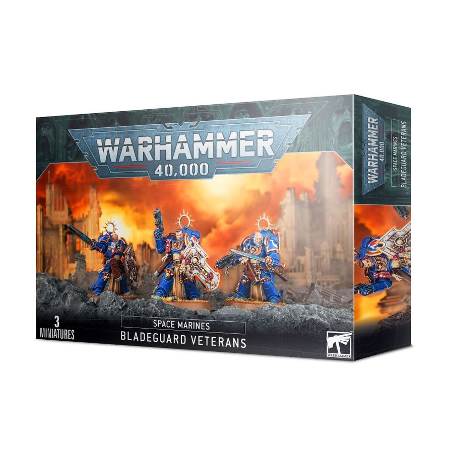 Space Marines: Bladeguard Veterans Squad