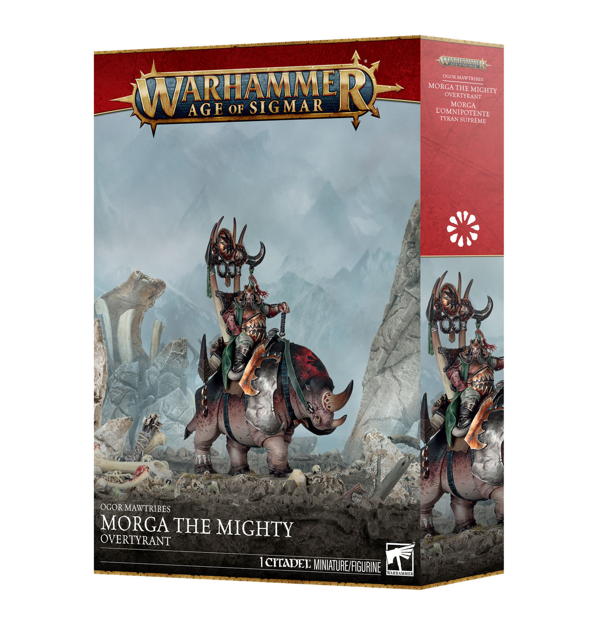 Ogor Mawtribes Morga the Mighty Overtyrant miniature