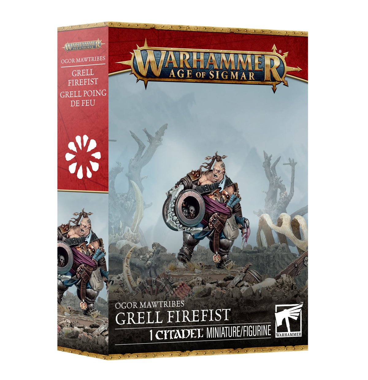 Ogor Mawtribes Grell Firefist miniature