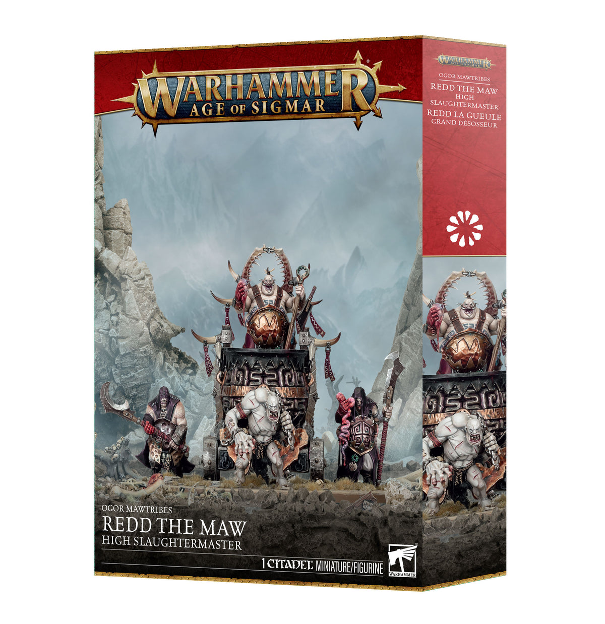 Ogor Mawtribes Redd the Maw High Slaughtermaster miniature