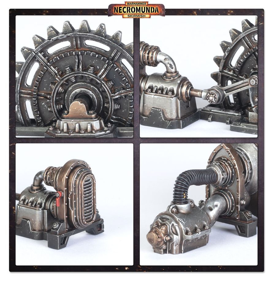Necromunda Zone Mortalis Factoria Pipes