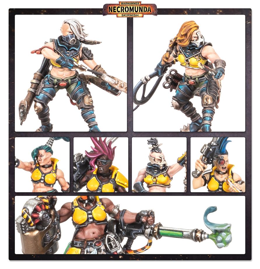 Necromunda Escher Underhive Crew
