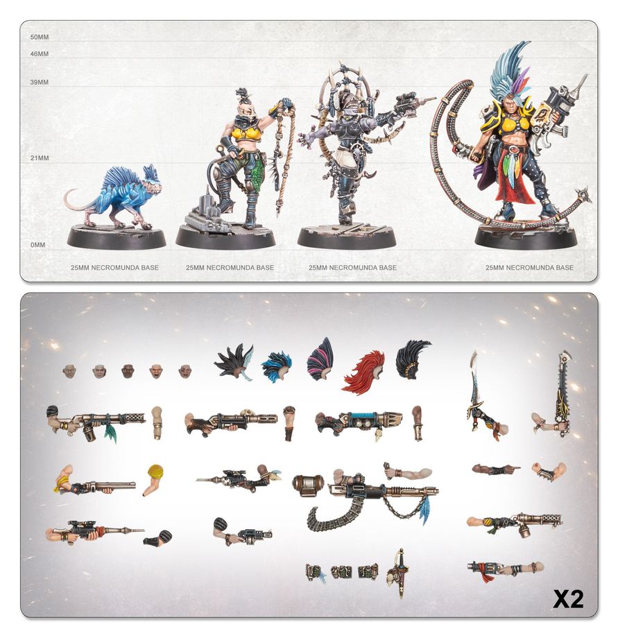 Necromunda Escher Underhive Crew
