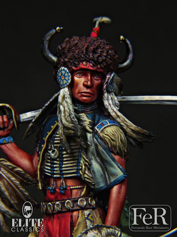 Sioux Dakota Warrior, 1876