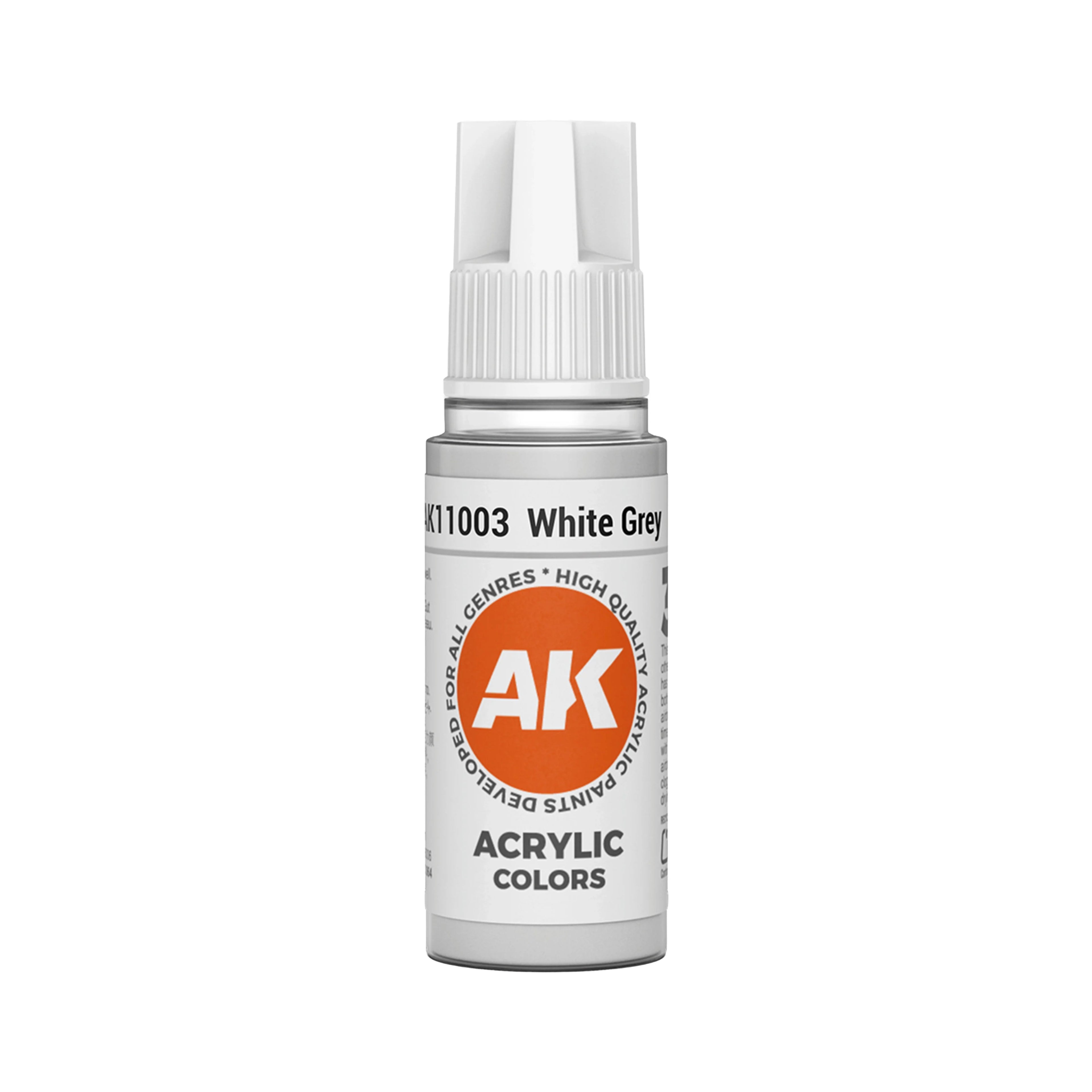 AK Interactive 3G Acrylic White Grey 17ml